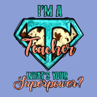 I'm A Teacher What's Your Superpower Cowhide Long Sleeve Tee | Teevron