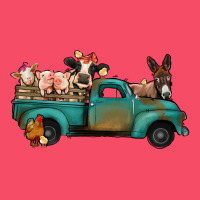 Farm Animals Truck Premium Sweatshirt | Teevron