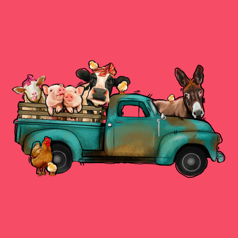 Farm Animals Truck Premium Sweatshirt by Bettercallsaul | Teevron