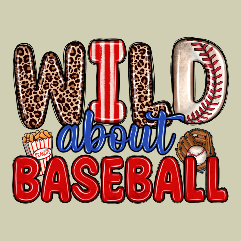 Wild About Baseball Heavy Core Tee by Zillion Design Studio | Teevron