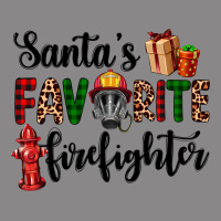 Santa's Favorite Firefighter Vintage Tee | Teevron