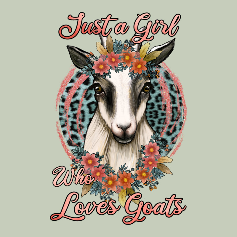 Just A Girl Who Loves Goats Long Sleeve Tee by Jasminsmagicworld | Teevron