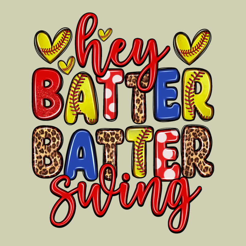 Hey Batter Batter Swing Softball Heavy Core Tee by Zillion Design Studio | Teevron