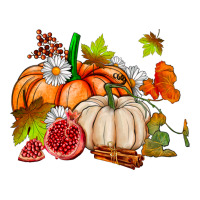 pumpkins daisies and fall leaf's ado | Teevron