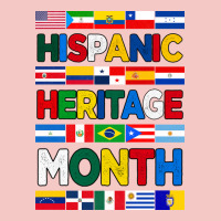 Hispanic Haritage Month Flags Urban Heavy Tee | Teevron