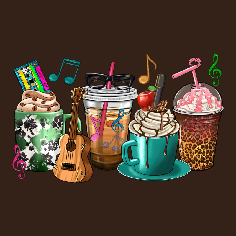 Music Teacher Coffee Cups Heavy Core Tee by texasbilliewilder | Teevron