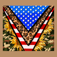 American Sunflower And Camouflage Vintage Hoodie | Teevron