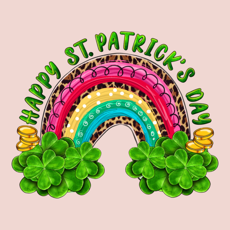 Happy St Patricks Day Rainbow And Shamrock Premium Sweatshirt by RanaPortraitStore | Teevron