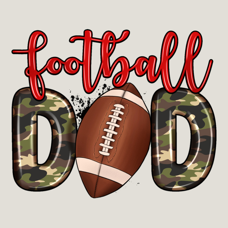 Football Dad Heavy Core Tee by Zillion Design Studio | Teevron