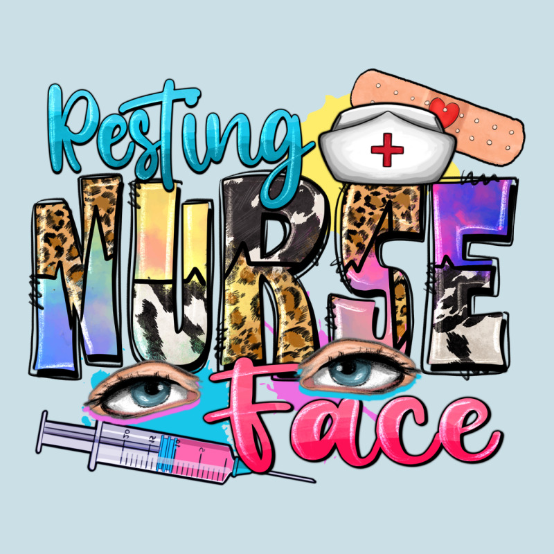 Resting Nurse Face Ladies Tee by Zillion Design Studio | Teevron