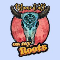 Blame It All On My Roots White Urban Heavy Tee | Teevron