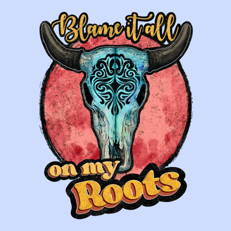 Blame It All On My Roots White Urban Heavy Tee by JahusDesignShop | Teevron