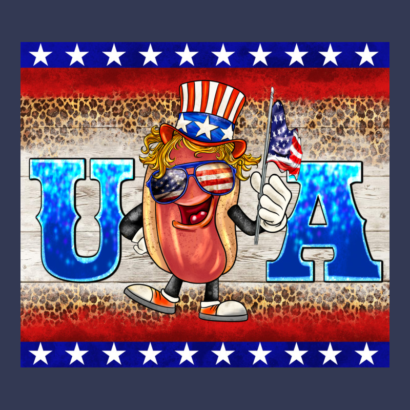 Usa Hot Dog Heavyweight Hoodie by BarkalooDesign | Teevron