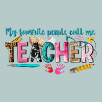 My Favorite People Call Me Teacher Heavy Core Tee | Teevron