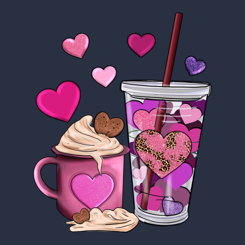Valentines Day Heart Coffe Heavyweight Sweatshirt by AdoDesignShop | Teevron