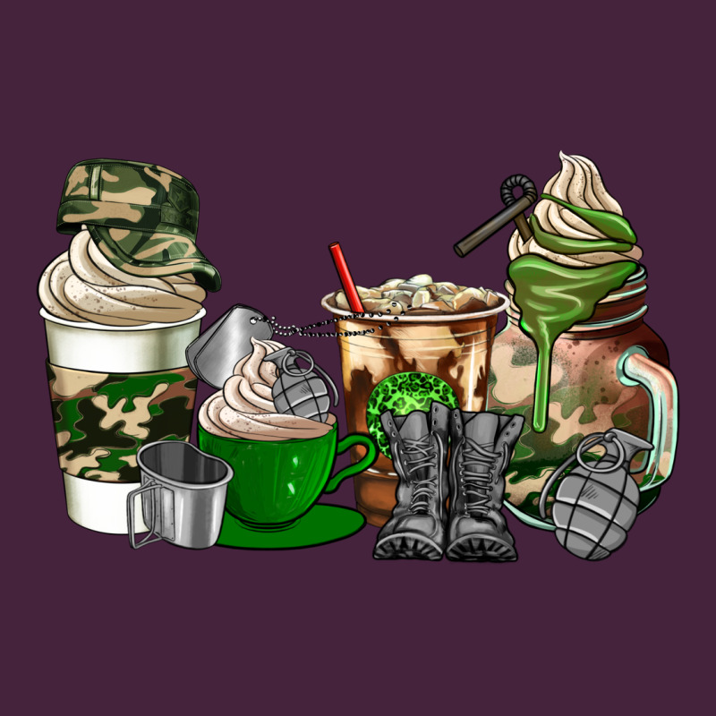 Veteran Coffee Cups Premium Tee by AdoDesignShop | Teevron