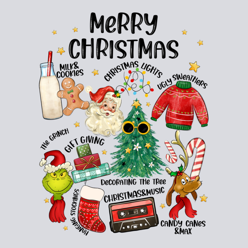 Merry Christmas Zipper Hoodie by MaliasSmallBusiness | Teevron