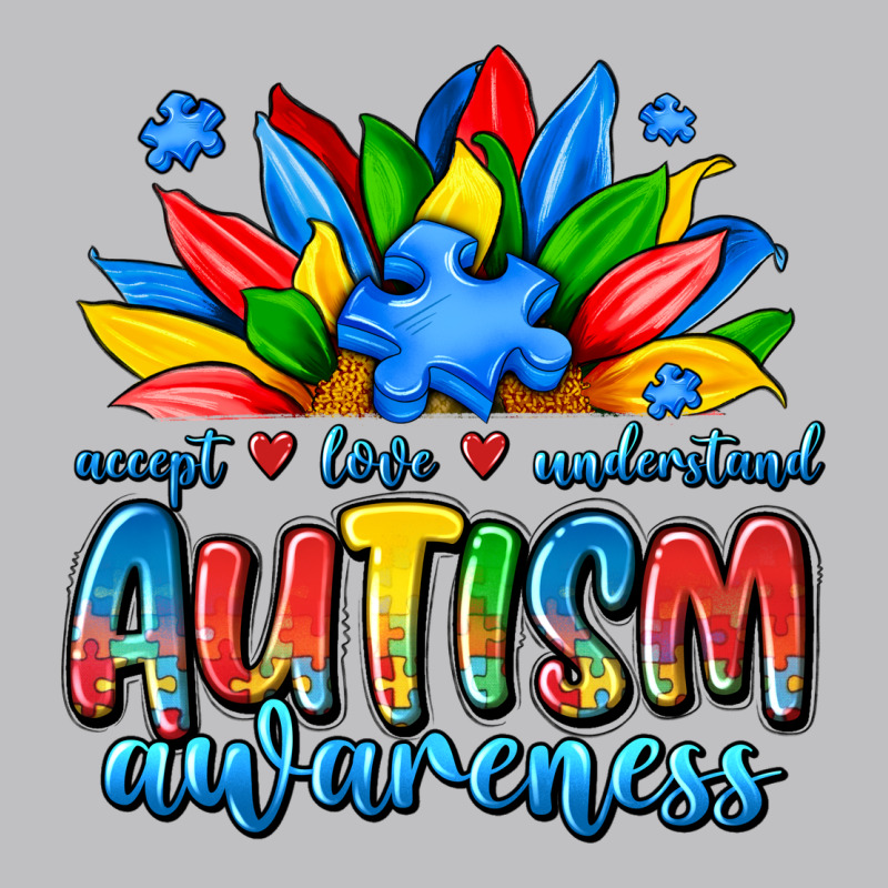 Autism Awareness Accept Love Understand Long Sleeve Tee by JahusDesignShop | Teevron