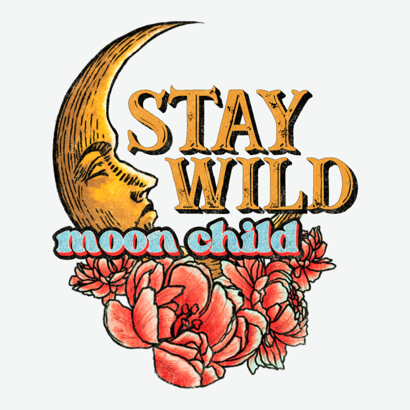 Stay Wild Moon Child Urban Heavy Tee by JahusDesignShop | Teevron