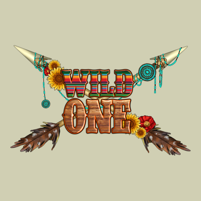 Wild One With Gemstone And Sunflower Heavy Core Tee by Artiststas | Teevron