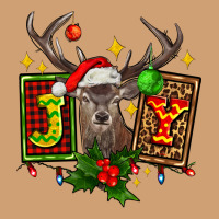 Joy With Reindeer Ado Vintage Tee | Teevron