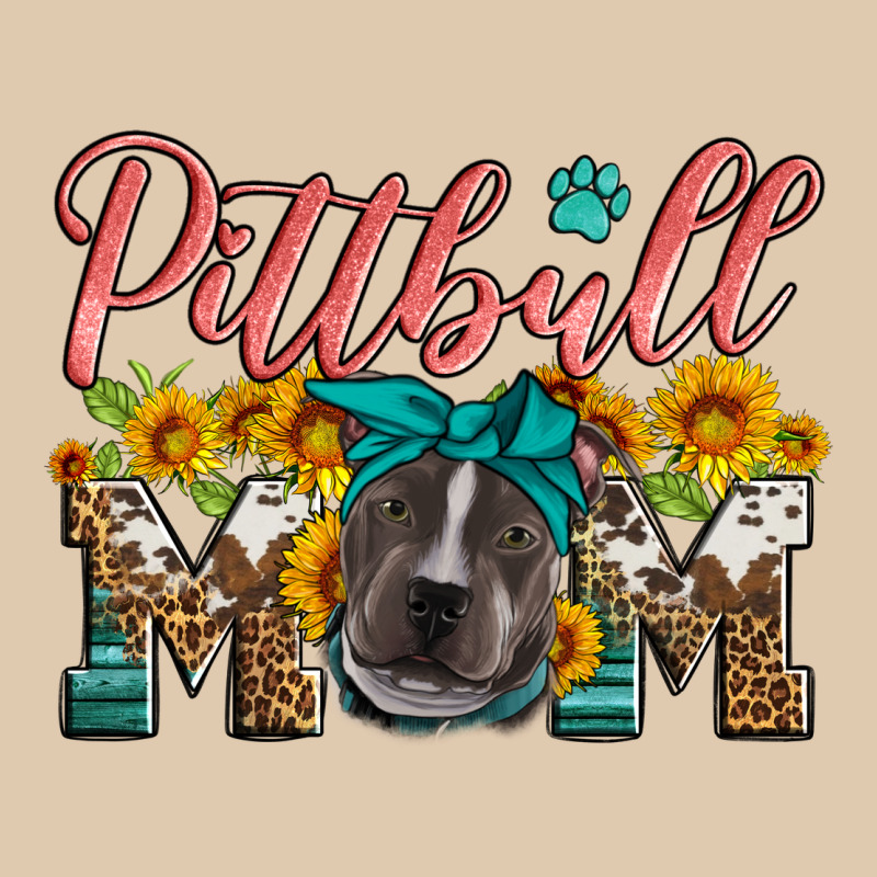 Pittbull Mom Heavyweight Sweatshirt by Artiststas | Teevron