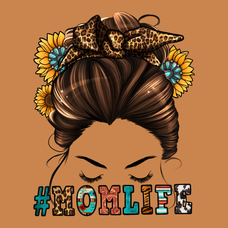 Mom Life Messy Bun Heavyweight Hoodie by Jasminsmagicworld | Teevron