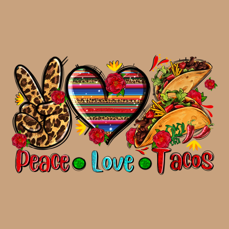 Peace Love Tacos Vintage Tee by AdoDesignShop | Teevron