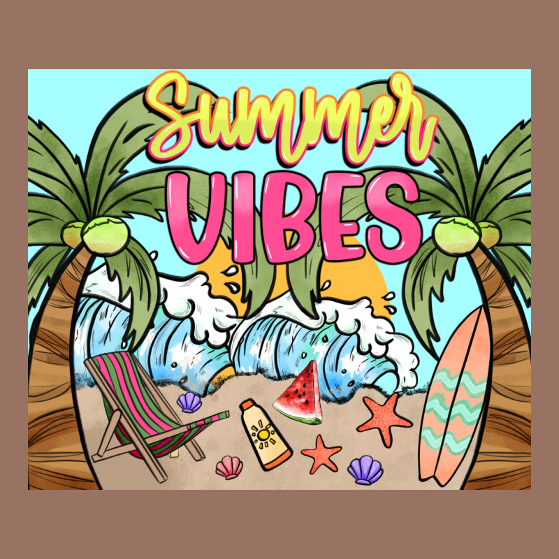 Summer Vibes Premium Hoodie by NancyCooperArtShop | Teevron