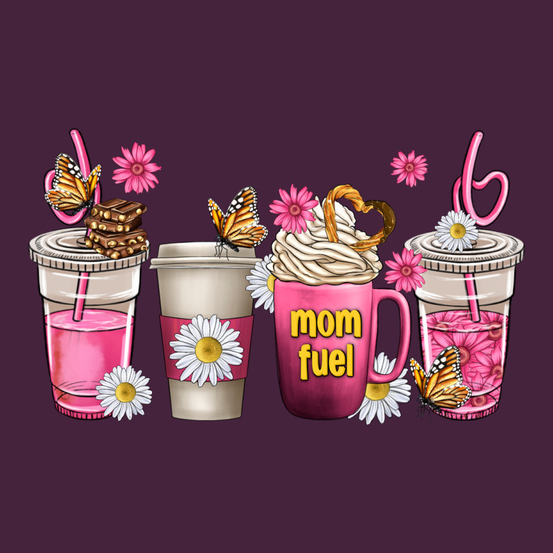 Mom Fuel Coffee Cups Premium Tee by texasbilliewilder | Teevron