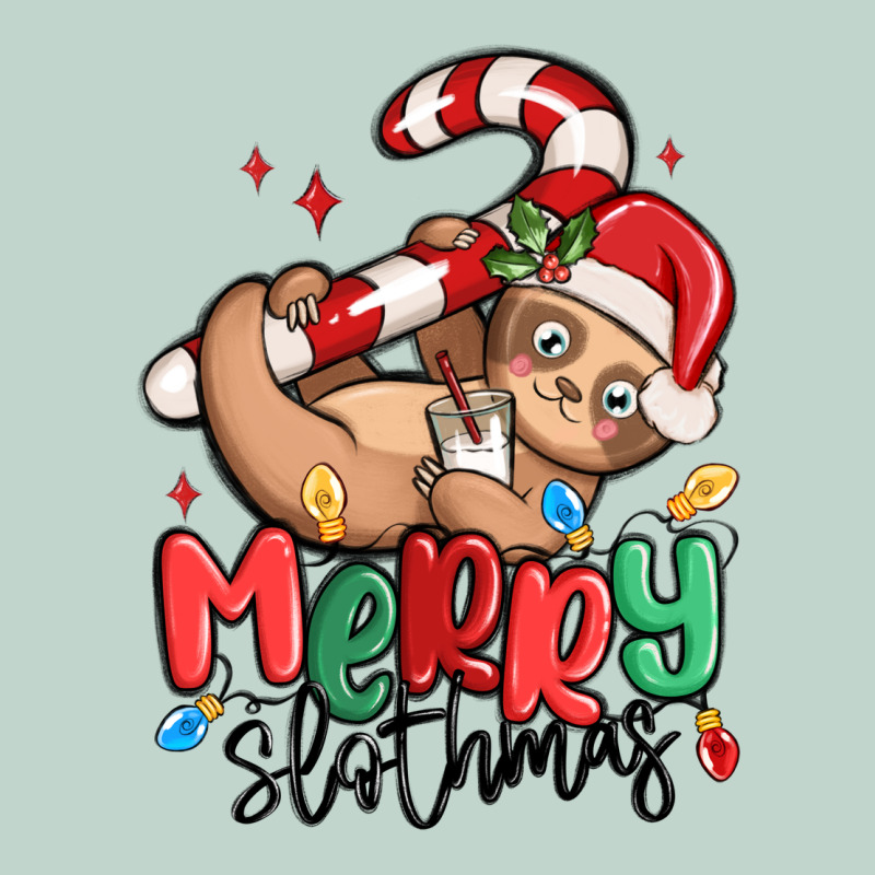 Merry Slothmas Zipper Hoodie by MaliasSmallBusiness | Teevron