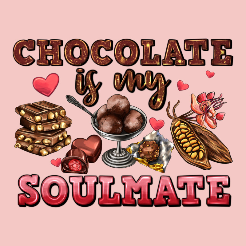 Chocolate Is My Soulmate Urban Heavy Tee by AdoDesignShop | Teevron
