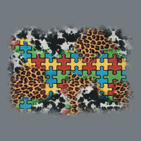 Autism Awareness Leopard Cowhide Background Heavyweight Sweatshirt | Teevron