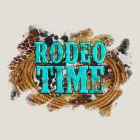 Rodeo Time  With Leopard And Cowhide Heavy Core Tee | Teevron