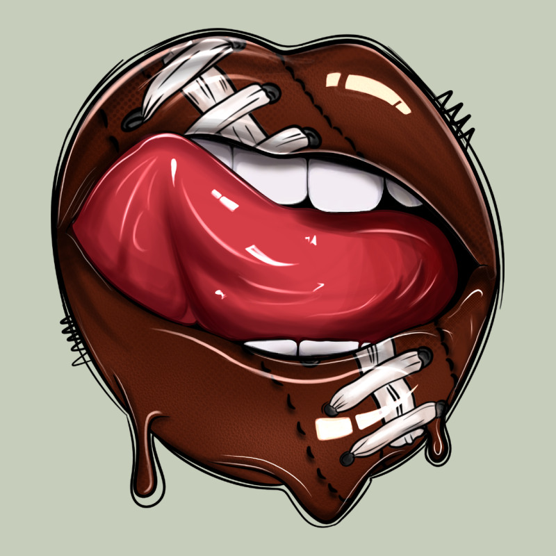 Sports Lips American Football Ladies Tee by texasbilliewilder | Teevron