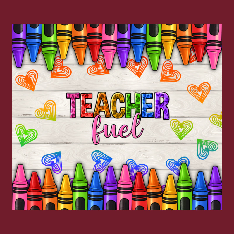 Teacher Fuel Zipper Hoodie by NancyCooperArtShop | Teevron