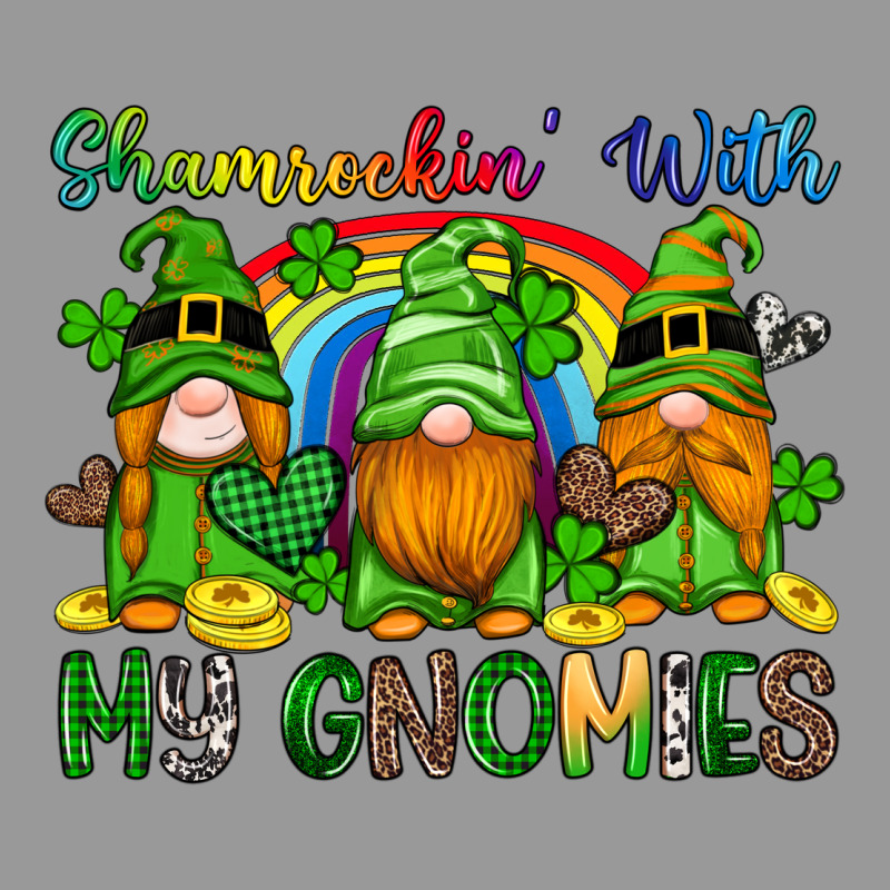 Shamrockin With My Gnomies Vintage Hoodie by Artiststas | Teevron