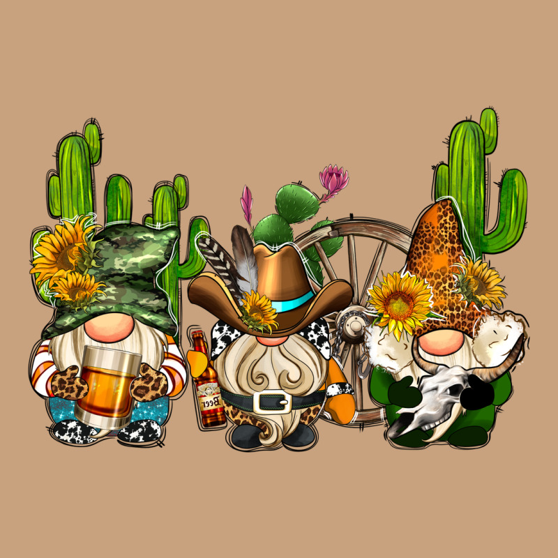 Western Gnomes With Cactus Vintage Tee by AdoDesignShop | Teevron