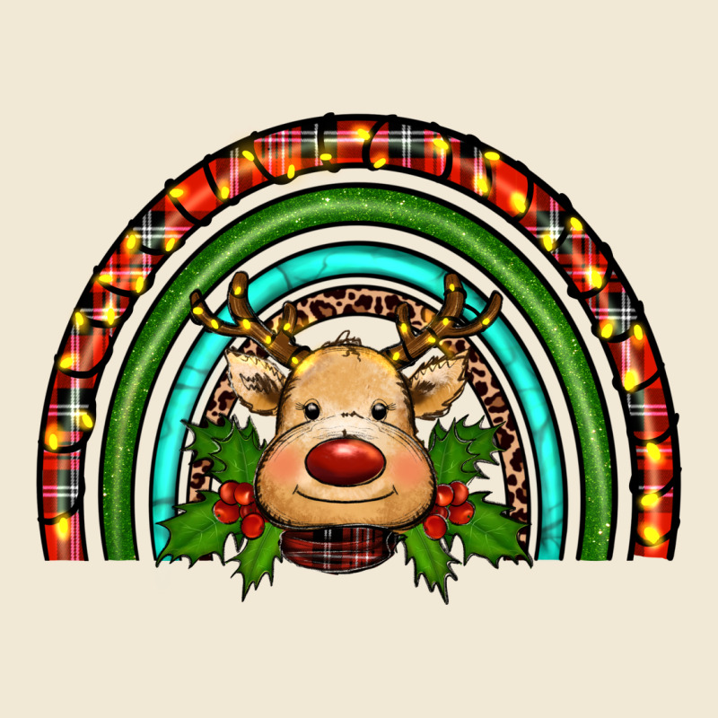 Reindeer Rainbow Christmas Premium Tee by RanaPortraitStore | Teevron