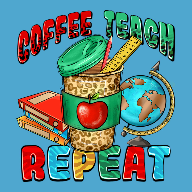 Coffee Teach Repeat Premium Hoodie by NancyCooperArtShop | Teevron