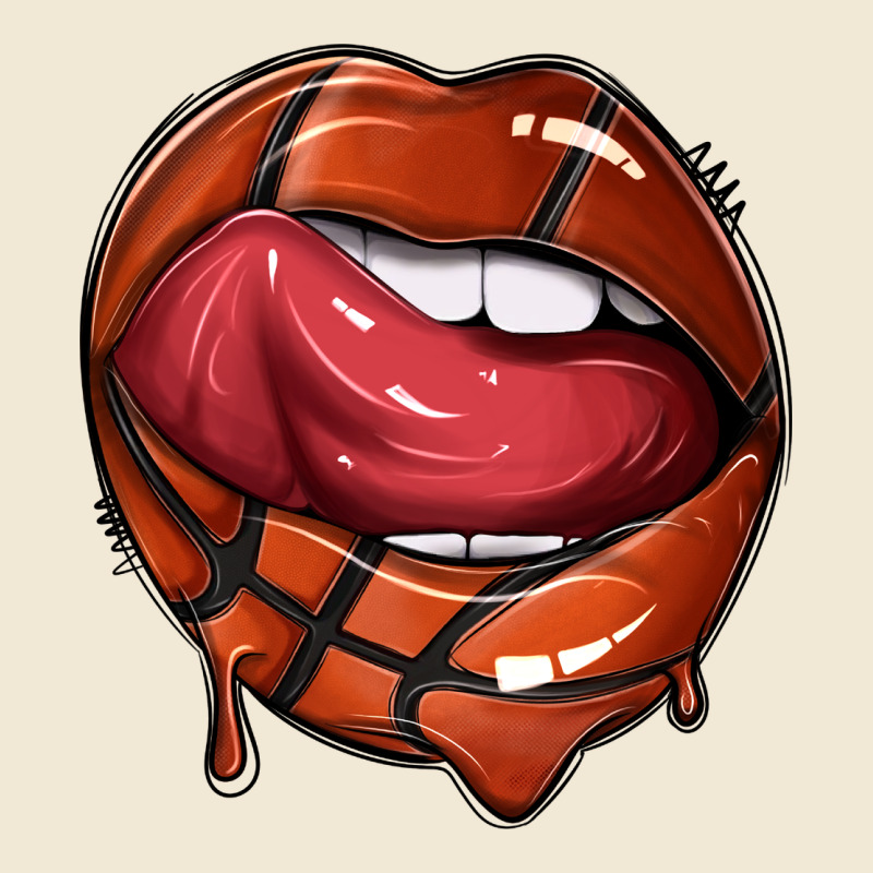 Sports Lips Basketball Ladies Tee by texasbilliewilder | Teevron