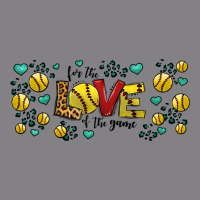 For The Love Of The Game Softball Heavyweight Hoodie | Teevron