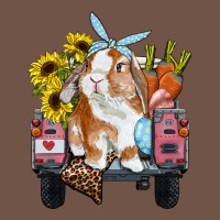 Easter Truck With Bunny Sunflowers And Eggs Premium Sweatshirt | Teevron