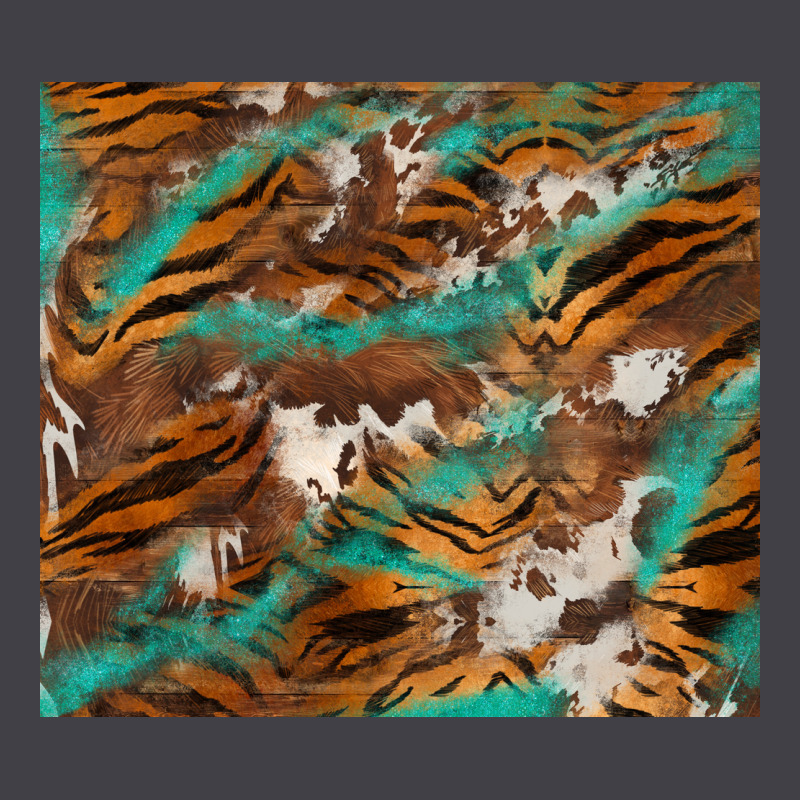 Tiger Cowhide Tumbler Heavyweight Hoodie by BarkalooDesign | Teevron