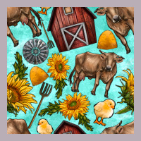 Farm Seamless Pattern Vintage Tee | Teevron