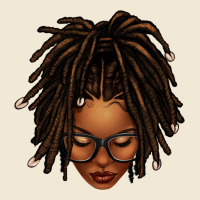 Afro Locs Messy Bun Premium Tee | Teevron