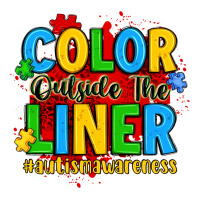 color outside the liner autism awareness | Teevron