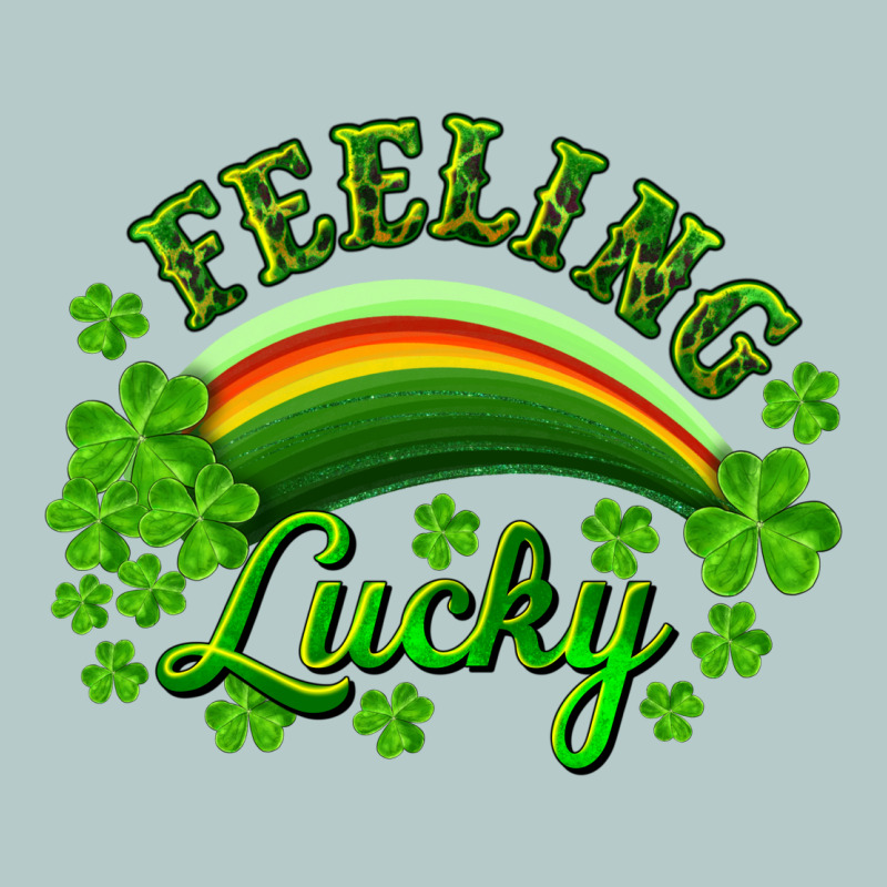 Feeling Lucky With Rainbow Heavy Core Tee by RanaPortraitStore | Teevron
