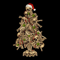 Skeleton Christmas Tree Ladies Tee | Teevron