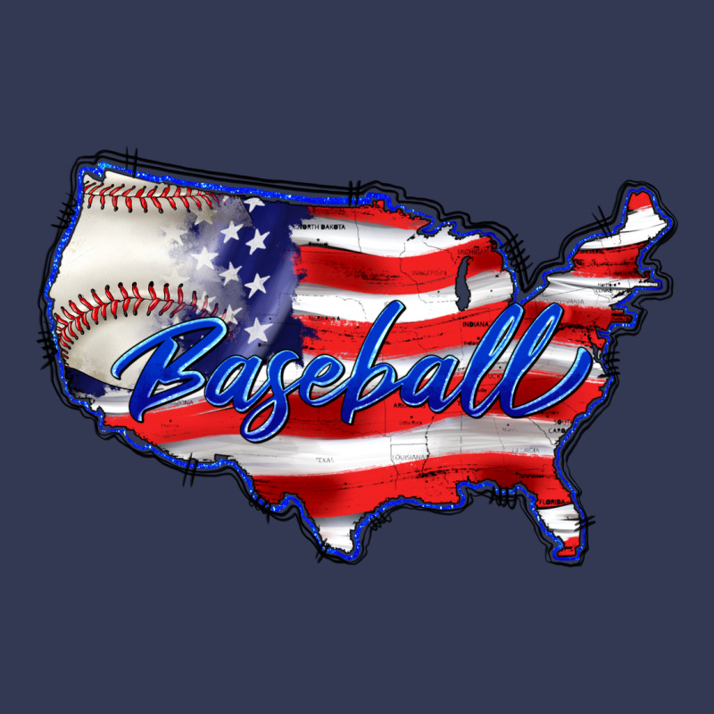 Usa Flag Baseball Heavyweight Hoodie by BarkalooDesign | Teevron